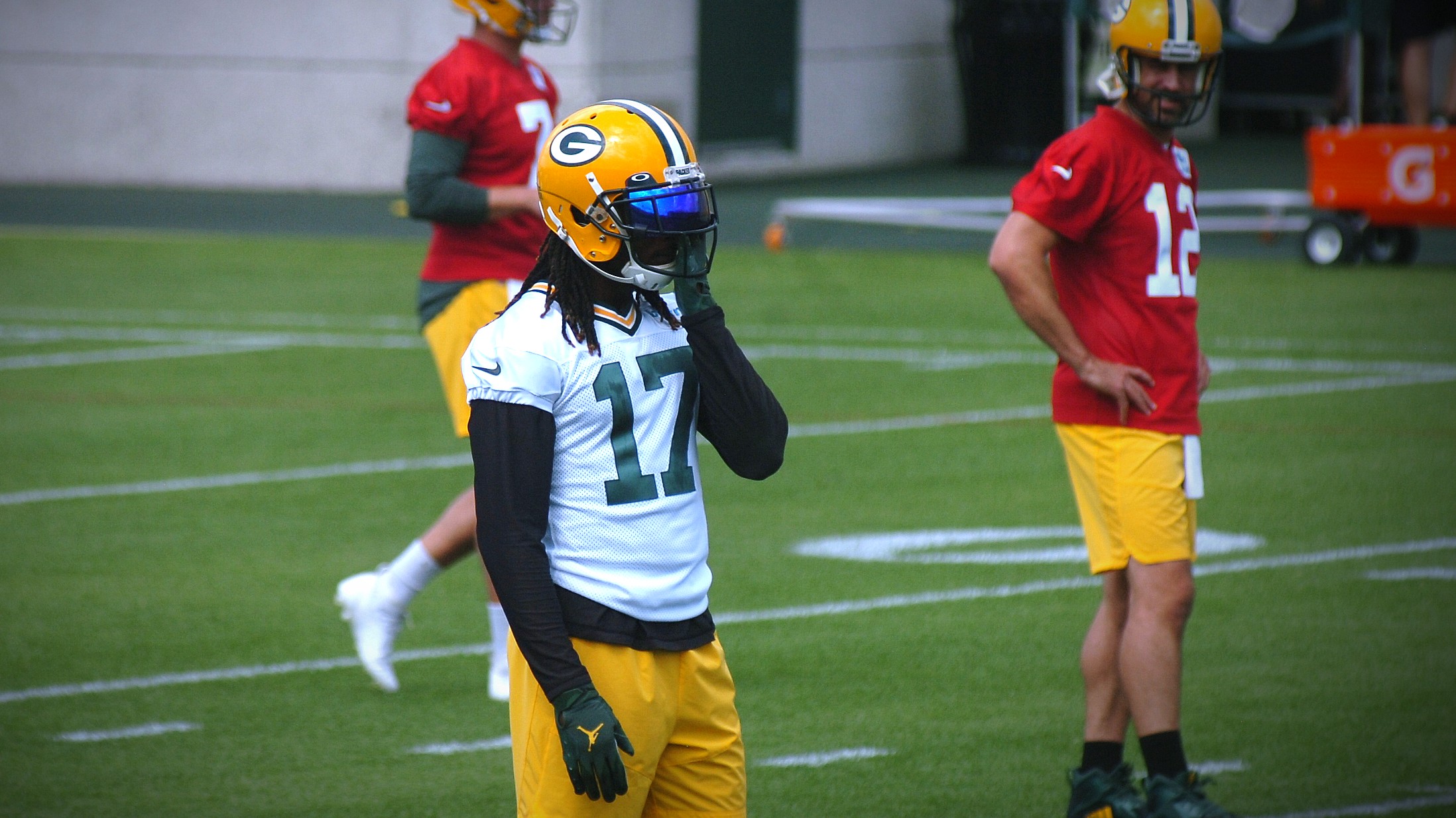 Packers wide receiver Davante Adams. Photo by Dan Plutchak/Ashwaubenon Community News